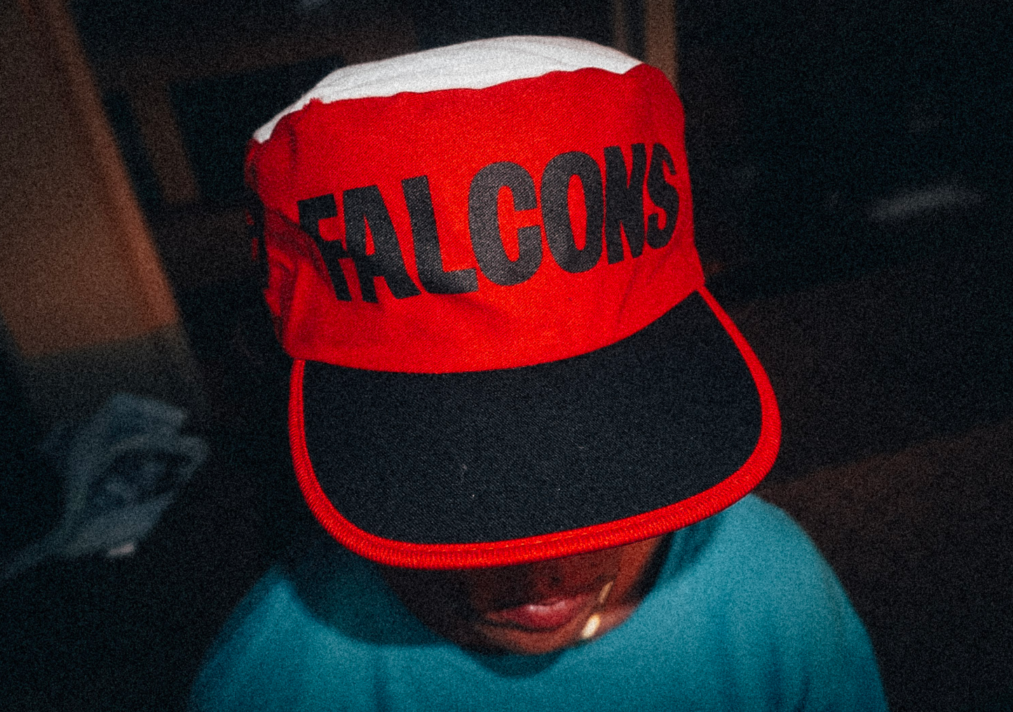 1980's Atlanta Falcons Painter's Cap